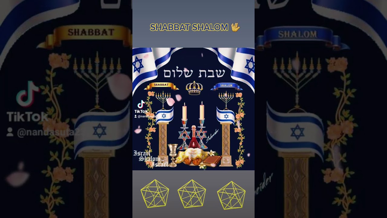 SHABBAT SHALOM QADOSH BERAJOT LEKULAM 🖖 #nandasuta #morehnandasuta (2)