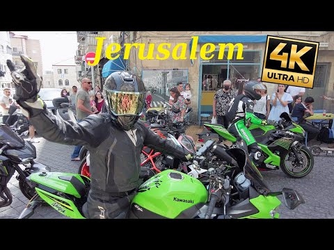 Shabbat Shalom | Zion Square Music | Shuk Mahane Yehuda, Jerusalem Walker 4k, Surround Street Sound