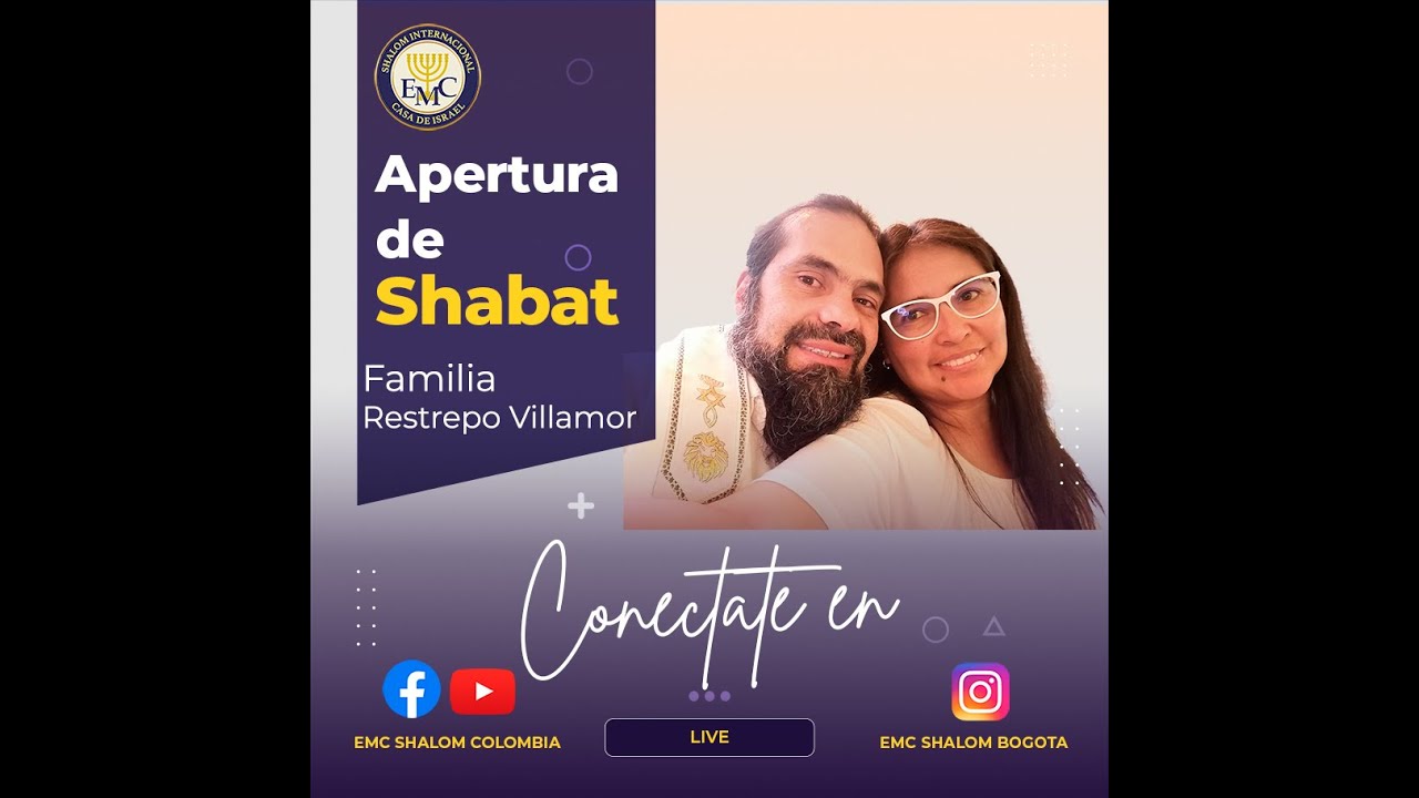 🕎🥖🍷 Apertura de shabat en EJAD Familia Restrepo Villamor 🍷🥖🕎