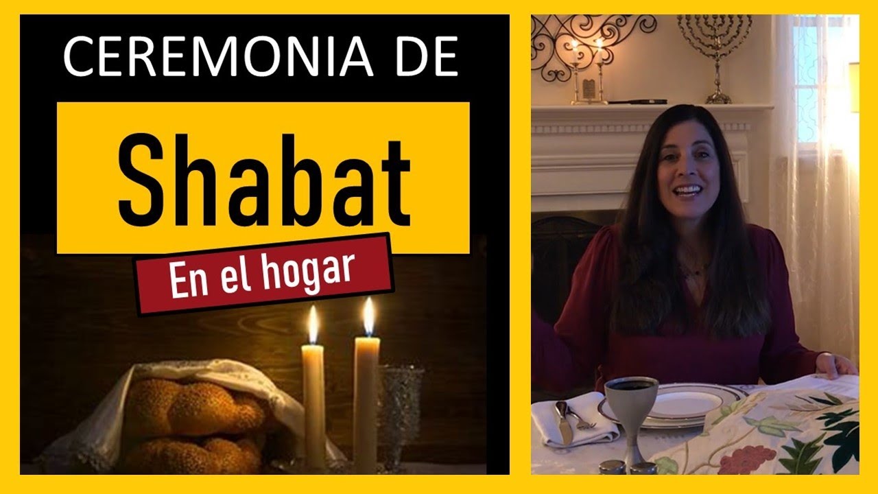 Ceremonia de Shabat en el hogar 🔯 Como recibir al Shabat en casa