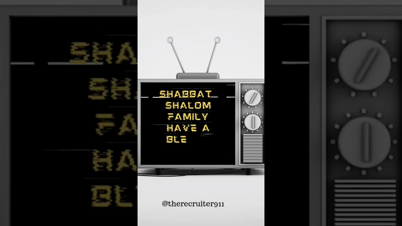 Shabbat Shalom Zion! 💪🏾