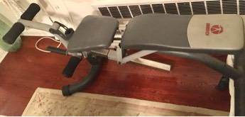 Marcy Utility Workout Bench with Leg Developer