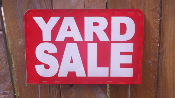 Yard Sale Fri. 7/29