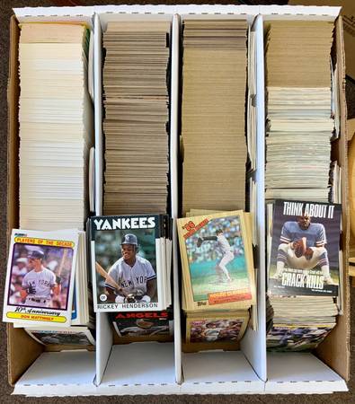 3,000 Baseball & Football Cards for $25.00 – Less than 1 Cent Per Card