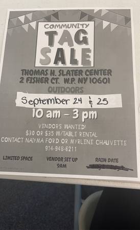 COMMUNITY TAG SALE