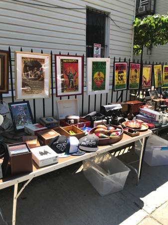 Large vintage garage sale! Records, clothing, comics, and more!