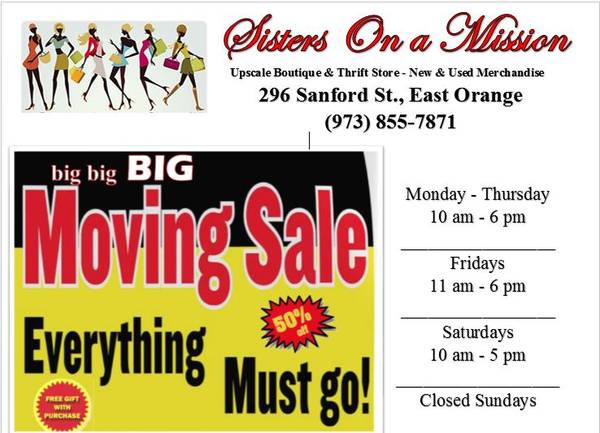 MOVING SALE