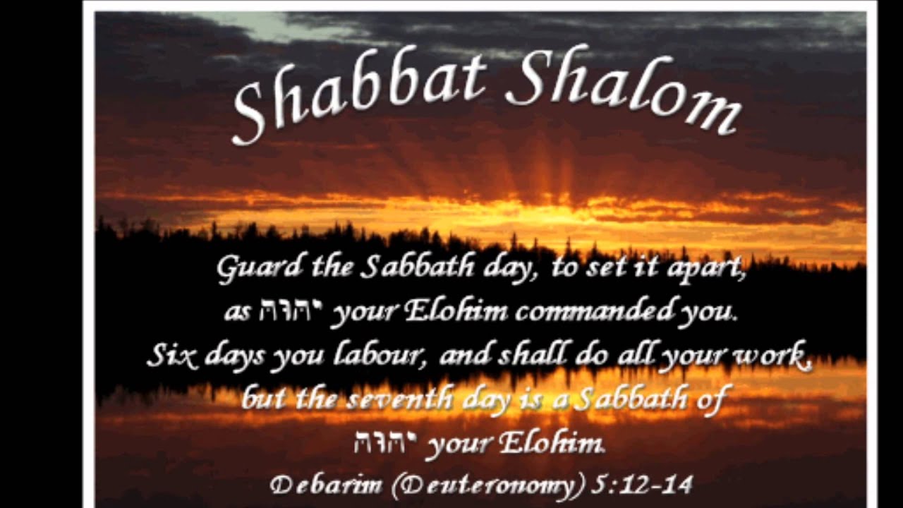 Shabbat Shalom-Jonathan Settel  Nature Video