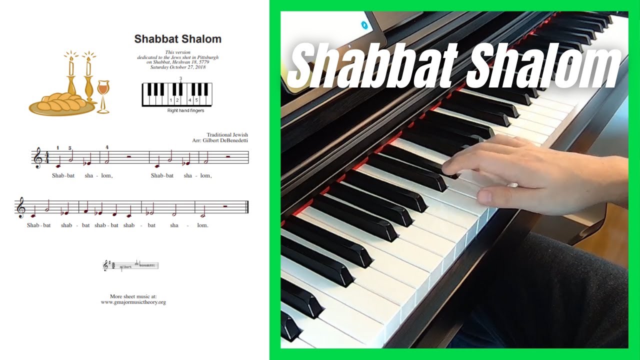 SHABBAT SHALOM || Beginner: First Pieces