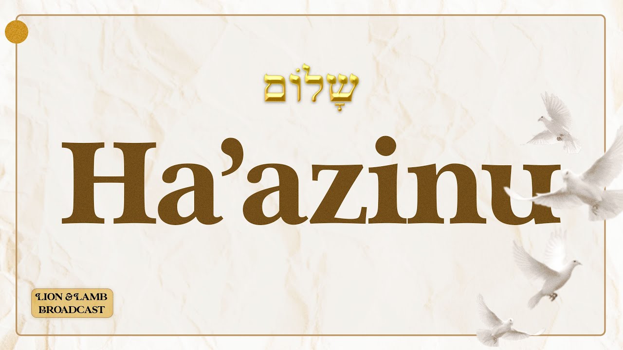 Ha'azinu / B'nai Shalom Erev Shabbat