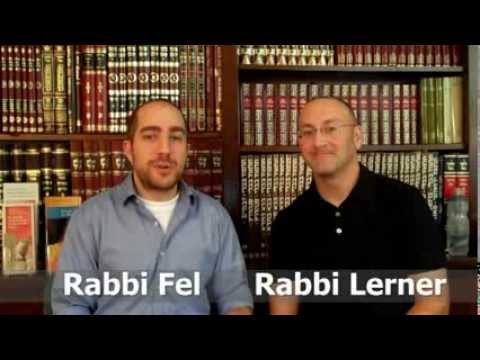 8-31 – Shabbat Shalom from Rabbis Lerner and Fel of Temple Emunah