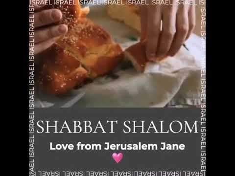 Shabbat Shalom from the majestic nation of Israel.