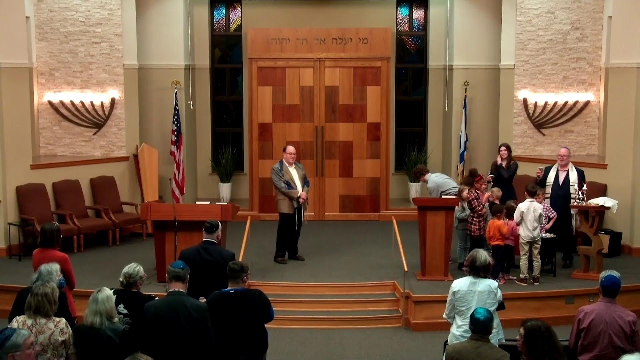 Shabbat Shalom! Welcome to our Kabbalat Shabbat worship service with a special blessing in honor …