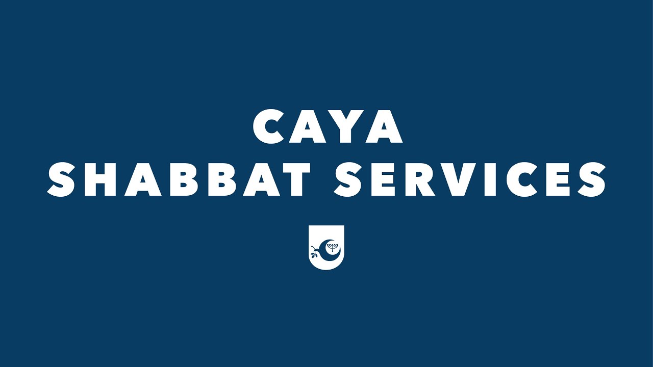 CAYA Shabbat Services – April 7, 2023 at 6:30 PM