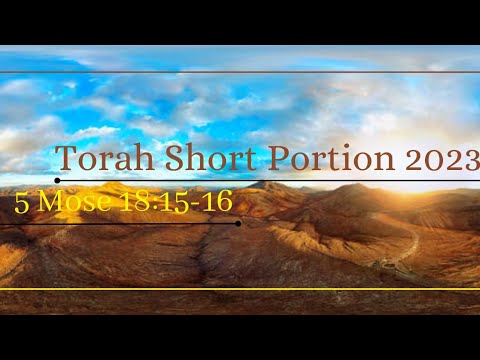 Torah Short Portion 2023