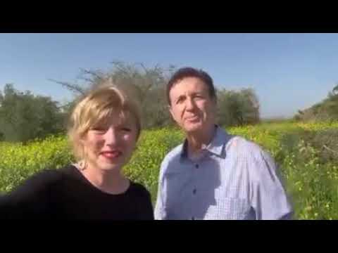 Shabbat Shalom from the Beautiful Mustard Field in the Galilee!