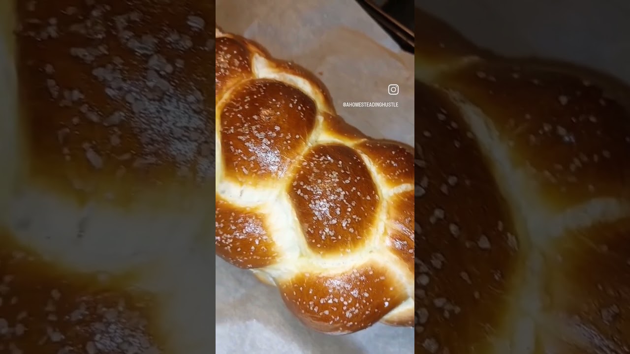 Braided Challah Bread for Shabbat #sabbathday