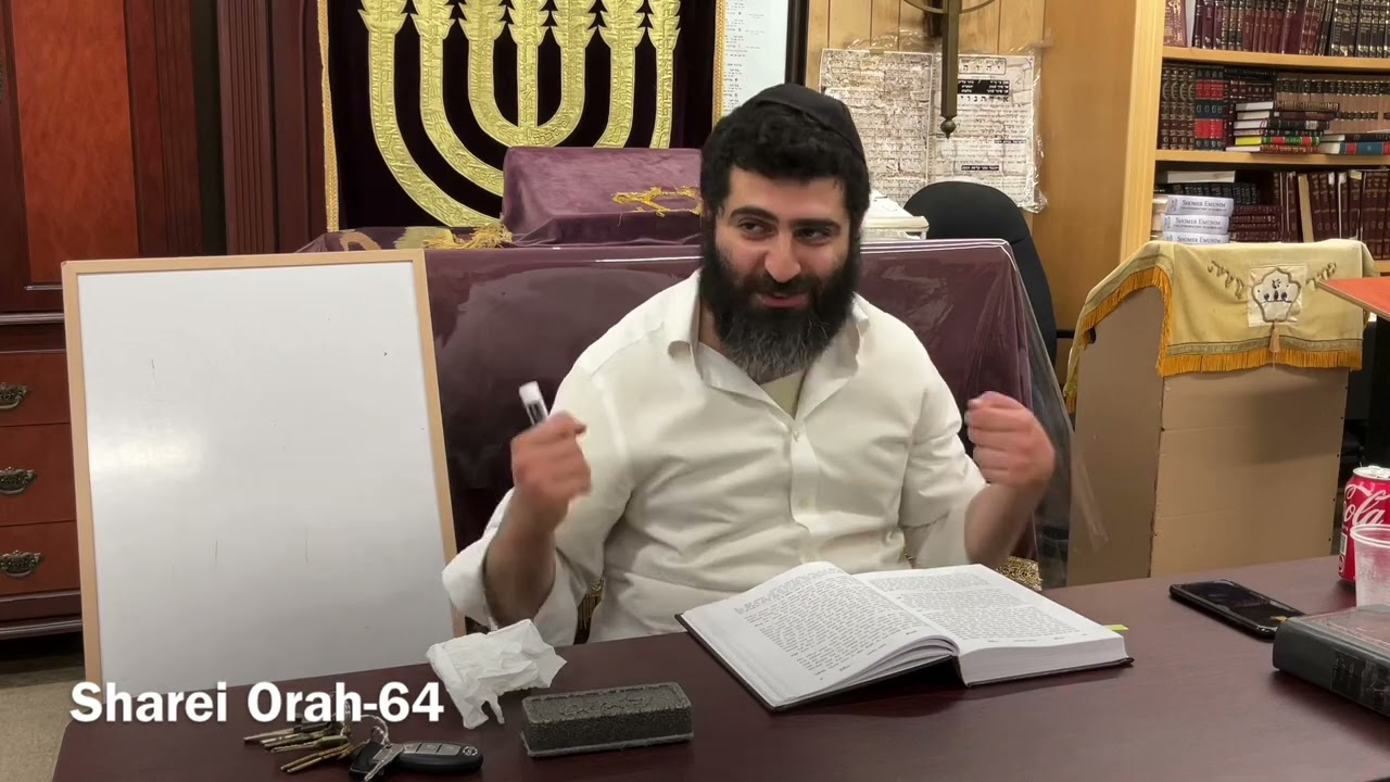 Sharei Orah-64 Rav Shalom Gadaev 5783