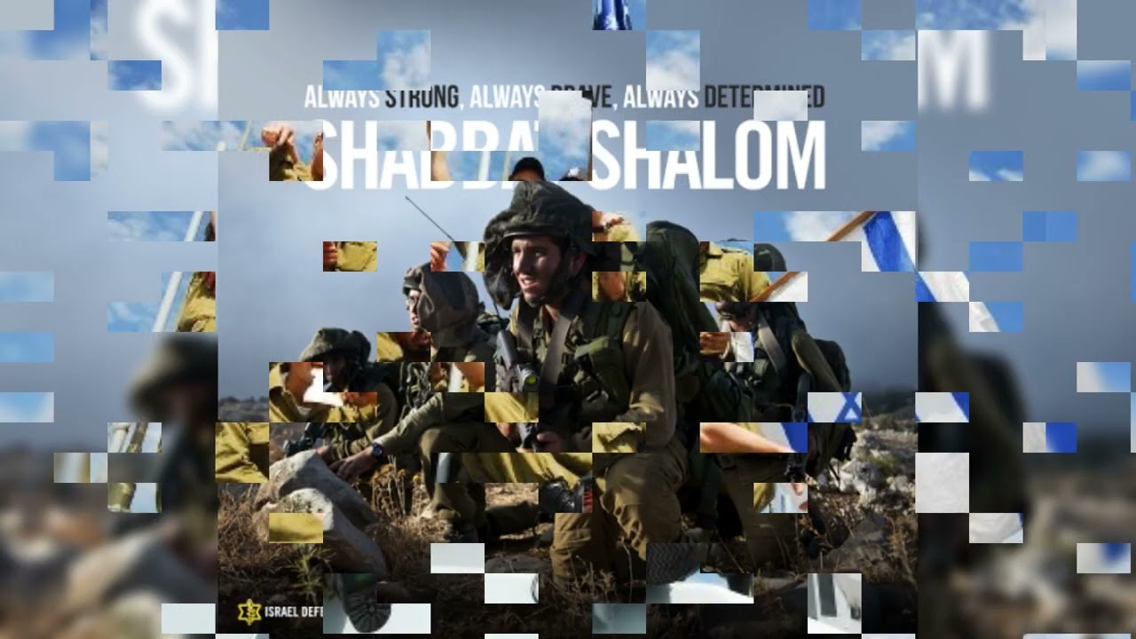 shabbat shalom from idf