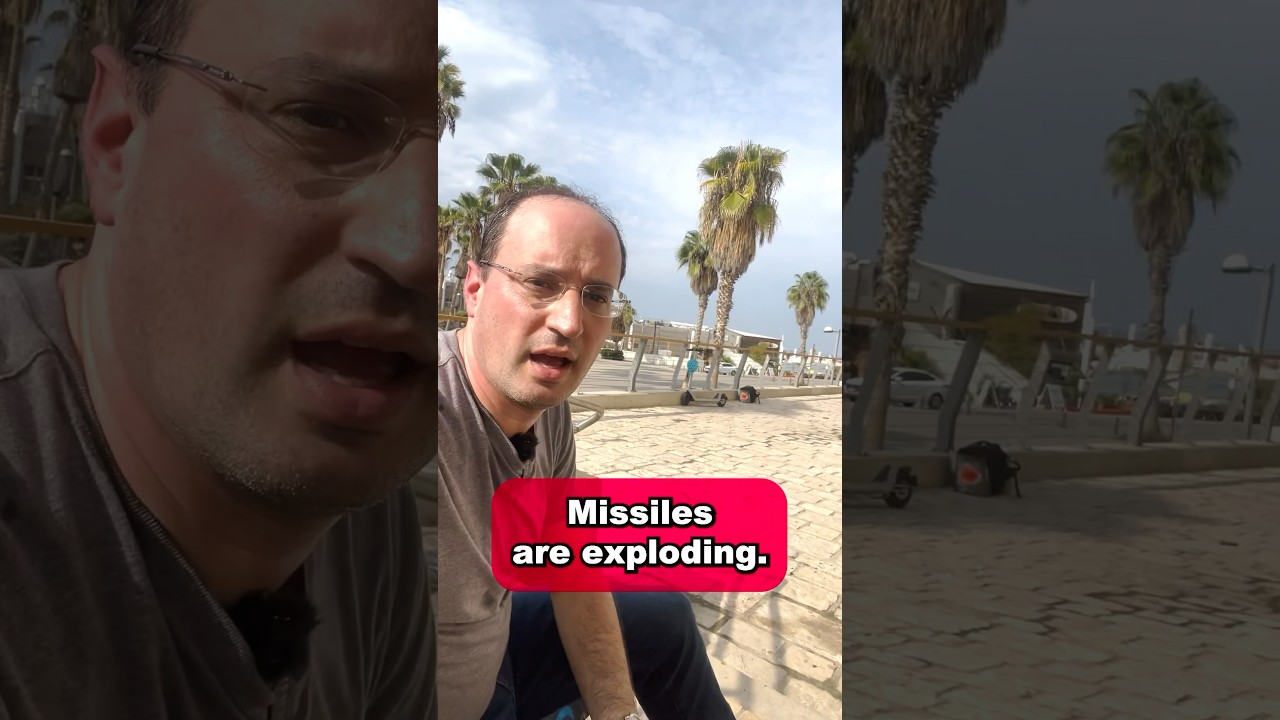 MISSILES EXPLODING  in TEL AVIV! | Prayer Under Fire